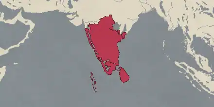 The de jure land of Deccan Empire
