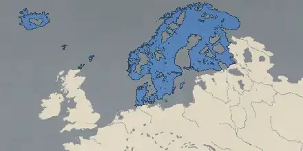 The de jure land of Scandinavia
