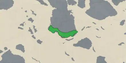The 4 counties following Afridunism on the 867 map