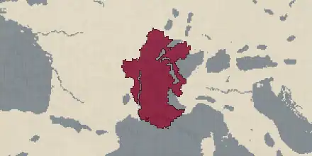 De jure land of Burgundy
