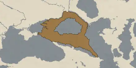 De jure land of Caucasus