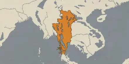 The de jure land of Dvaravati