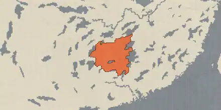 De jure land of Hunan