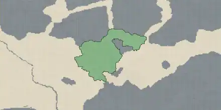De jure land of Kanem