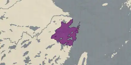 The de jure land of Liangzhe