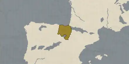 De jure land of Navarra