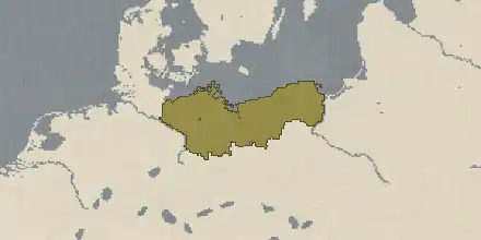 De jure land of Pomerania