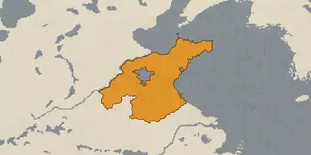 De jure land of Qingxu