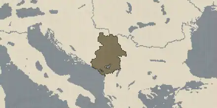 De jure land of Serbia