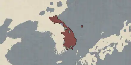 De jure land of Silla