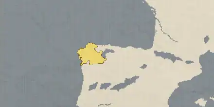 The de jure land of Galicia