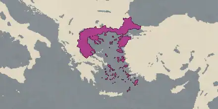 De jure land of Thessalonika