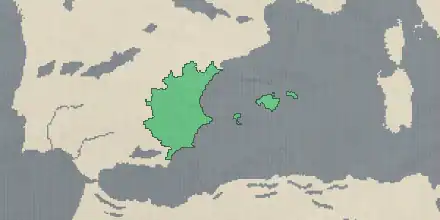 De jure land of Valencia