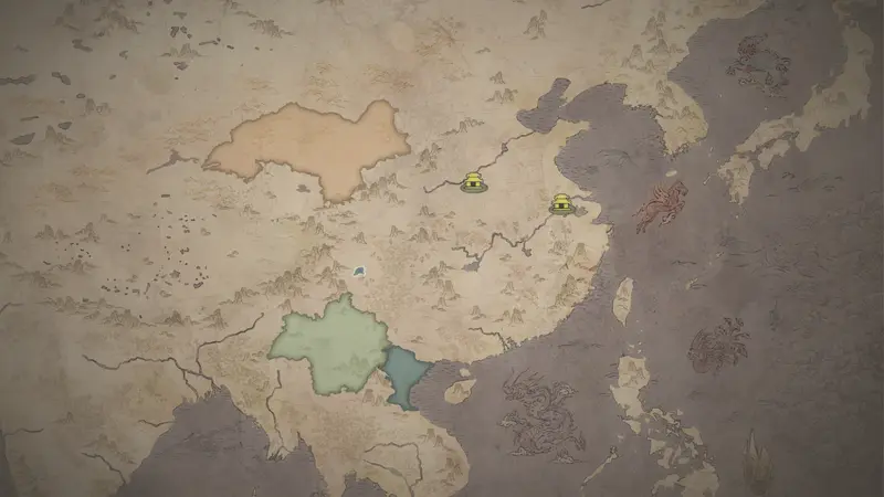 Prefect Sū Shì's realm on the bookmark map