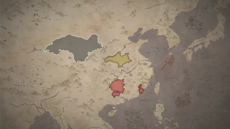 Nínglìng Ngwemi Renxiao's realm on the bookmark map