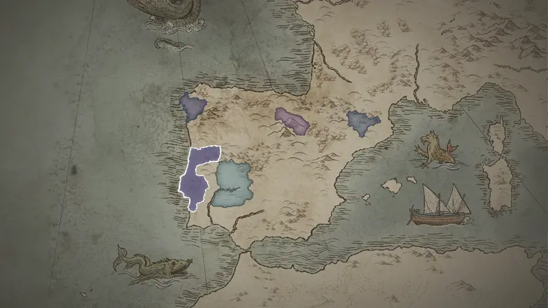 Emir Adanis's realm on the bookmark map